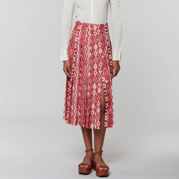 NWT Altuzarra Tullius Midi Skirt Plus Size 14 - Picture 1 of 14